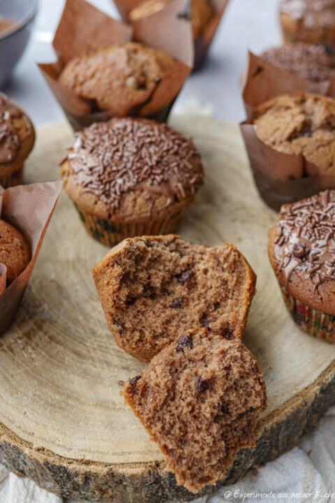 Nutella Muffins – saftig, schokoladig und einfach