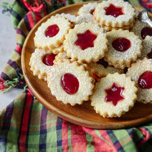 Spitzbuben mit Marmelade