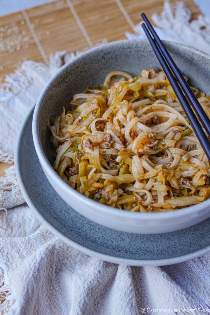 Spitzkohl mit Hackfleisch