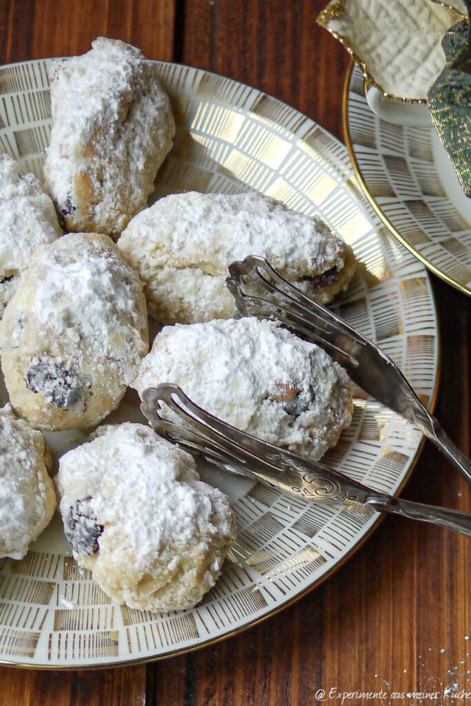 Stollenkonfekt Rezept mit Gebäckzange