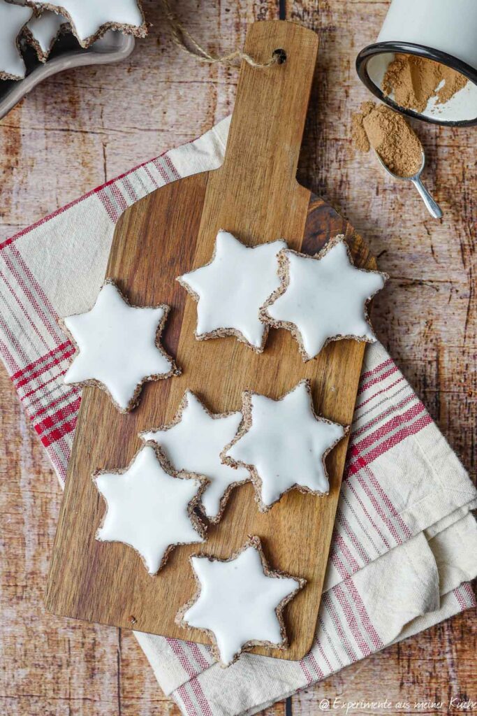 Weihnachtsplätzchen mit Zimt