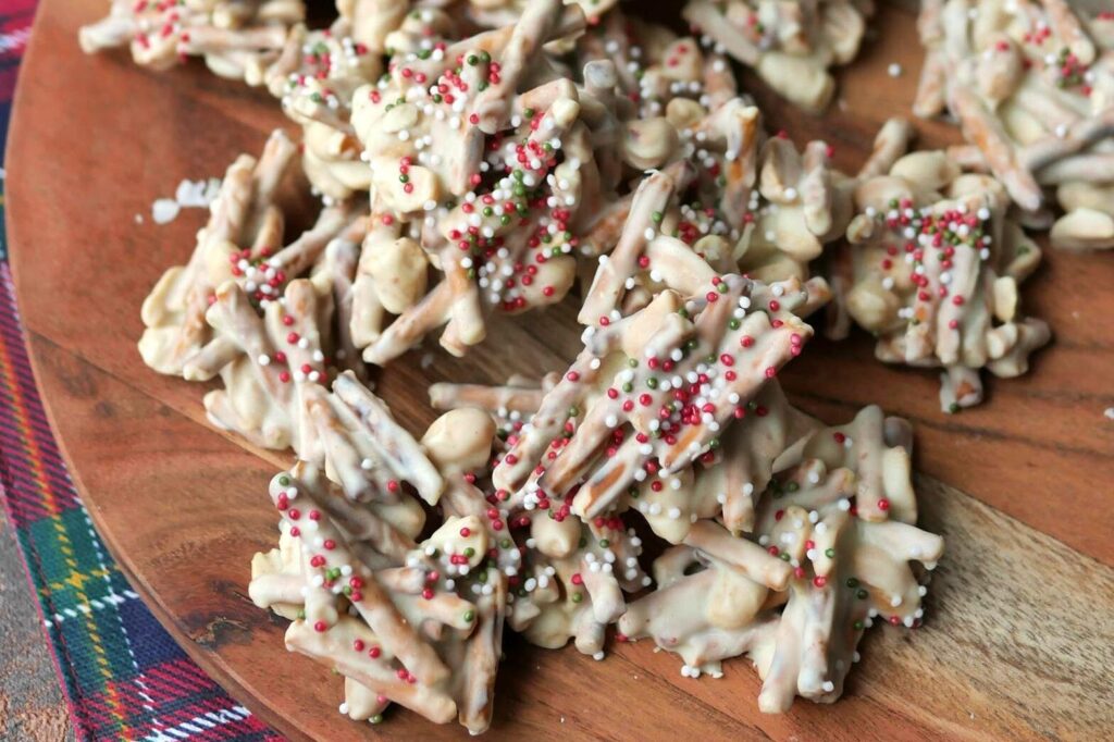 Schoko-Crossies mit Erdnüssen
