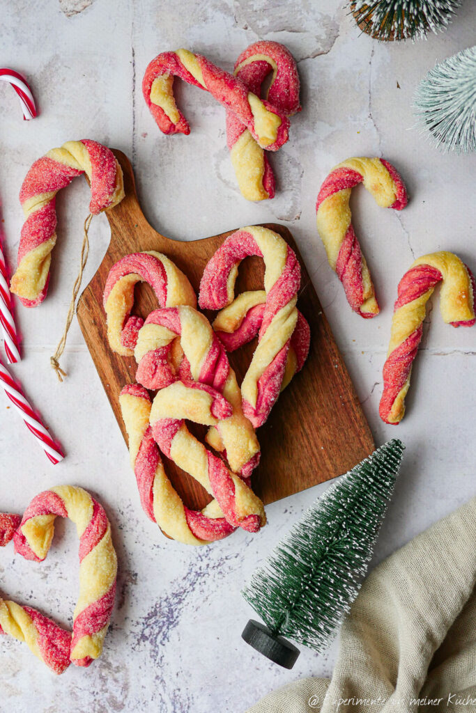 Zuckerstangen Plätzchen | Rezept | Backen | Weihnachten